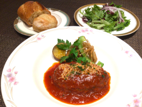 週替わりハンバーグランチ