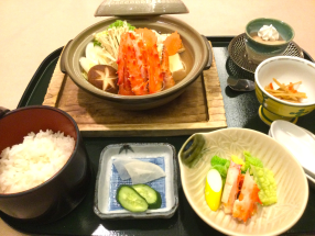 カニ鍋御膳